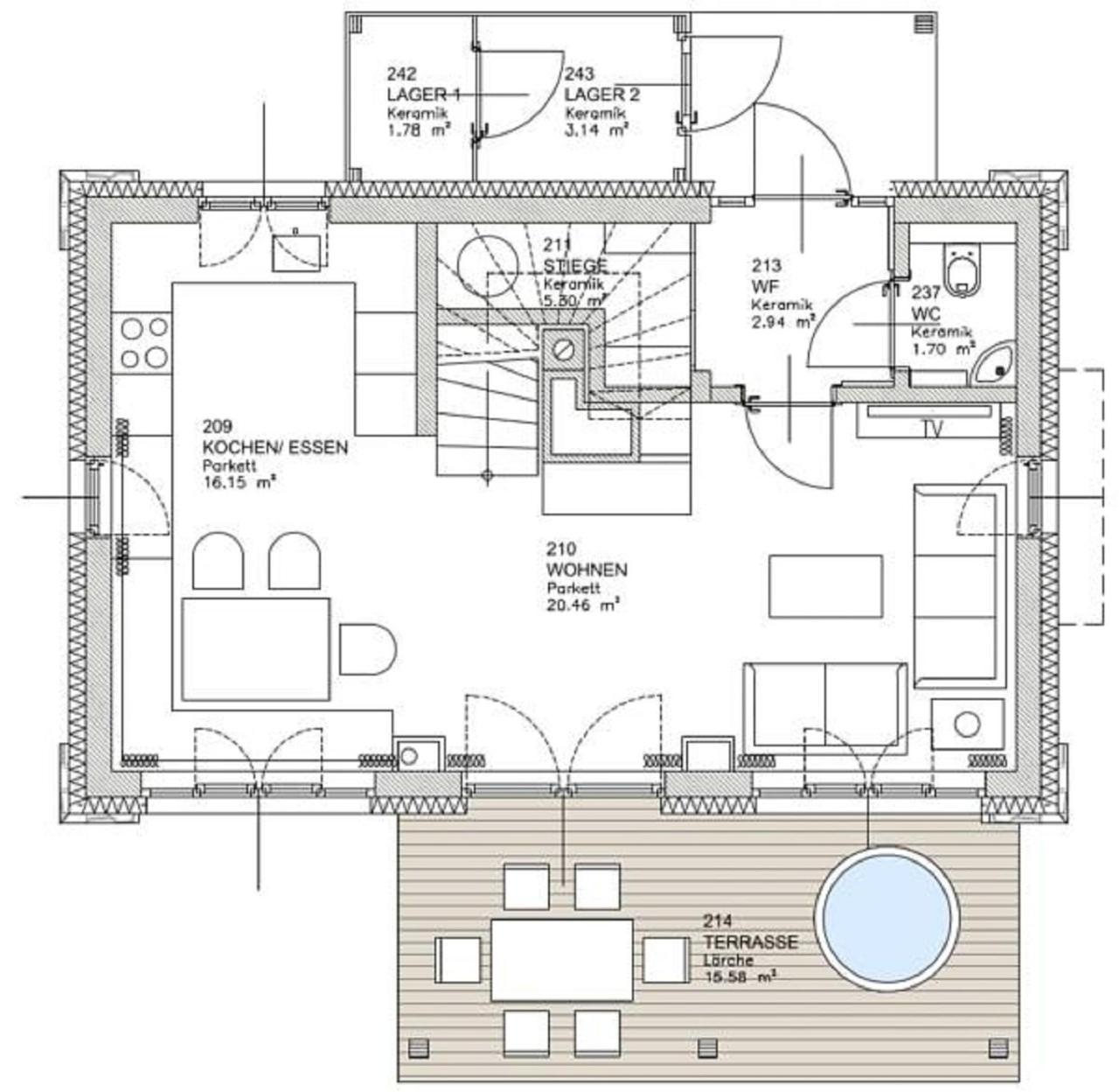 Trattlers Hof-Chalets Bad Kleinkirchheim Pokój zdjęcie